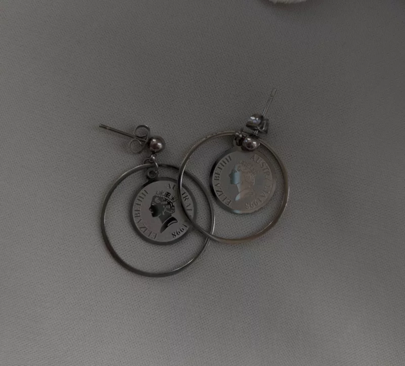 گوشواره طرح ملکه الیزابت