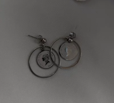 گوشواره طرح ملکه الیزابت