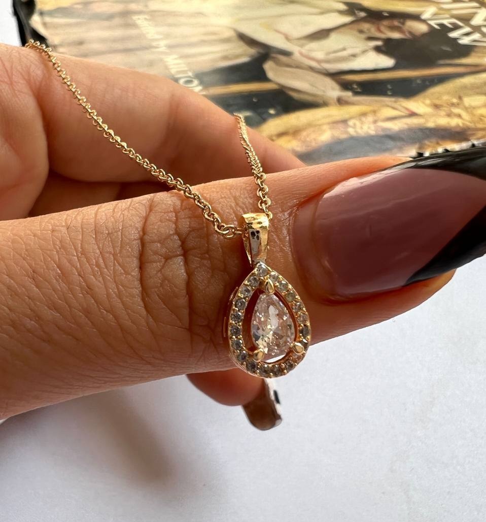 گردنبند طرح سواروسکی