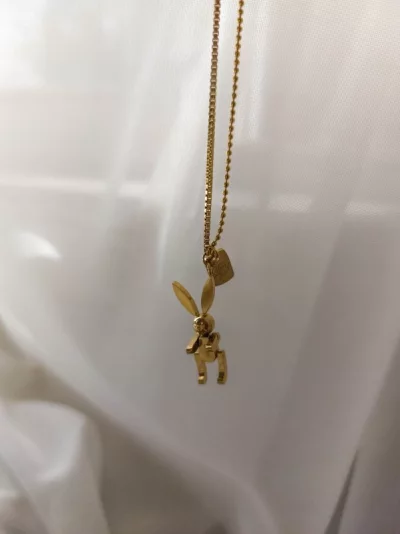 گردنبند طرح خرگوش